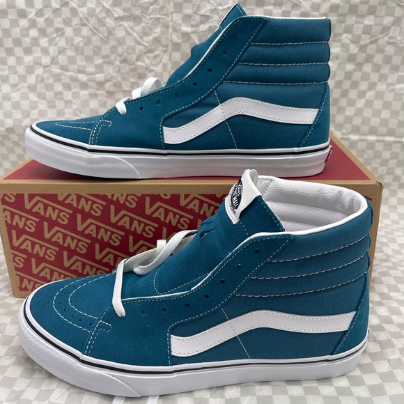Vans WMNS Sk8-Hi
Blue Coral/True White Sneakers 
VN0A32QG9EM High-Top